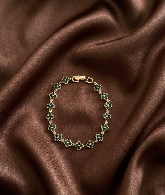 Bracelet RIMA Trèfles colorés